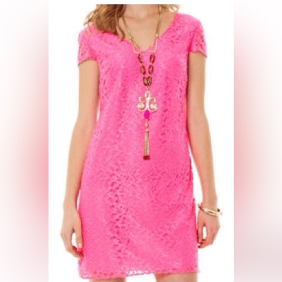 Lilly Pulitzer Size Small Seafoam Green Jungle Lace Erica Dress Like New - Picture 3 of 16